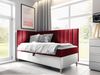 Boxspringbett Chapeni 'Junior 3' rot 80x200 cm Links Bild 2