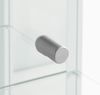 Eckvitrine >TRIO< in Sonoma Eiche Dekor - 71x172x50cm (BxHxT) Bild 4