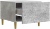 vidaXL Couchtisch Betongrau 50 x 49 x 40 cm Holzwerkstoff 895198 Bild 2