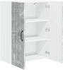 vidaXL Wandschrank PORTO Beton Grau 60 x 31 x 80 cm Holzwerkstoff 885398 Bild 5