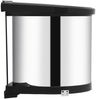 vidaXL Küchen-Einbau-Mülleimer Edelstahl 8 L 51171 Bild 4