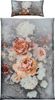 REDBEST Bettwäsche Bettwäsche, Microfaser, 2 teilig, Microfaser-Satin Blumen Bild 5