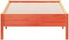 vidaXL Massivholzbett ohne Matratze Wachsbraun 75x190 cm Kiefernholz 842733 Bild 4