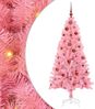 vidaXL Weihnachtsbaum mit 150 LEDs mit Ständer Rosa 150 cm PVC 3396416 Bild 2