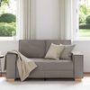 vidaXL 2-Sitzer Sofa Taupe 160x78x84 cm Stoff 4104976 Bild 3