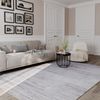 Gabbeh Teppich - Loribaft Softy - NaturEleganz 300 x 250 cm - silber Bild 2