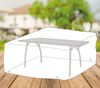 Abdeckhaube anthrazit für Tisch eckig Schutzhülle Möbelabdeckung 150x100x75cm Bild 3