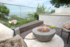 Elementi Gasfeuerstelle "Roca" in Beton-Optik, grau, 87 x 87 x 37 cm (L x B x H) Bild 2