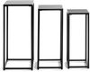 HAKU Möbel Blumensäule 3er Set, schwarz, Bild 2