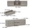 FUFU&GAGA Lowboard TV Schrank Bild 4