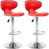 vidaXL Barhocker 2 Stk. Rot Kunstleder [323645] Bild 2