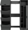 welltime Badmöbel-Set FALAS, TOPSELLER!, 3-teilig, Hauswirtschaftsraum Set, Breite 176 cm, (Set, 3-St, 1x Wäscheschrank, 1x Waschmaschinenumbauschrank, 1x Mehrzweckschrank), Kombination, Waschmaschinenumbau, Waschmaschinenschrank, Wäschekammer Bild 3