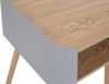 Nachttisch Birte / 300.001737, Echtholz, Holzwerkstoff, Stahl, Beige, Holzfarben, 40 x 55 x 40 cm Bild 3