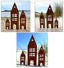 LB H&F Lilienburg Gartenstecker LB H&F Lilienburg Häuser 3er Set Gartendeko Roststecker (Edelrost Gartenfigur Dekofigur Dekohaus Haus Rost Rostdeko) Rost Metall Gartenstecker Beetstecker Dekostecker rostige Deko Garten Bild 4