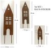 LB H&F Lilienburg Gartenstecker LB H&F Lilienburg Häuser 3er Set Gartendeko Roststecker (Edelrost Gartenfigur Dekofigur Dekohaus Haus Rost Rostdeko) Rost Metall Gartenstecker Beetstecker Dekostecker rostige Deko Garten Bild 2