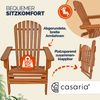 Casaria Sonnenstuhl Adirondack Akazienholz Bild 4