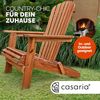 Casaria Sonnenstuhl Adirondack Akazienholz Bild 3