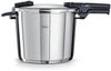 Fissler Schnellkochtopf Vitaquick®, Edelstahl 18/10 (Set, 4-tlg, 1 Schnellkochtopf 6 L, 1 Schnellbratpfanne 3,5 L, 1 Metalldeckel), Made in Germany Bild 3