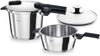 Fissler Schnellkochtopf Vitaquick®, Edelstahl 18/10 (Set, 4-tlg, 1 Schnellkochtopf 6 L, 1 Schnellbratpfanne 3,5 L, 1 Metalldeckel), Made in Germany Bild 5