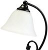 Licht-Erlebnisse Nachttischlampe DOROTHEA, ohne Leuchtmittel, Tischleuchte Landhausstil Nachttisch Alabaster Glas 21cm Lampe Bild 2