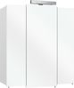 Spiegelschrank 'Livorno I' mit LED-Beleuchtung, weiß Bild 2