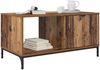 vidaXL Couchtisch mit Schubladen Altholz 90 x 49 x 46 cm Holzwerkstoff 883452 Bild 3
