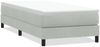 vidaXL Boxspringbett ohne Matratze Hellgrau 100x210 cm Samt 3315813 Bild 2