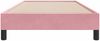 vidaXL Boxspringbett ohne Matratze Rosa 90x210 cm Samt 3315812 Bild 5