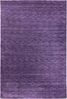 Gabbeh Teppich - Softy - Uni 90 x 60 cm - flieder Bild 3