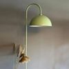 Bamyum Stehlampe Stehlampe Modern Dekorativ Metall Wohnzimmer Arbeitszimmer Stehlampe, ohne Leuchtmittel, E27, verstellbarer Lampenschirm, Stehluchte mit Ablage Bild 2