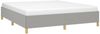 Boxspringbett Hellgrau 180x200 cm Stoff [3120977] Bild 3