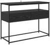 vidaXL Konsolentisch Schwarz Eichen-Optik 100 x 40 x 75 cm 882229 Bild 2
