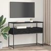 vidaXL Konsolentisch Schwarz Eichen-Optik 100 x 40 x 75 cm 882229 Bild 4
