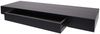 Wandregal HWC-H37, Schweberegal Wandboard Hängeregal Regal, Schublade Massiv-Holz 8x80x25cm ~ schwarz Bild 3