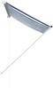 vidaXL Einziehbare Markise 100×150 cm Blau und Weiß 145889 Bild 4