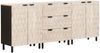 vidaXL Sideboard 3 pcs Weiße gewaschene Oberfläche 180 x 33 x 75 cm 3310029 Bild 2