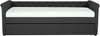 Tagesbett LIBOURNE 80 x 200 cm Stoff Dunkelgrau Bild 5