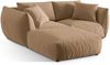 Micadoni Modulares Sofa Chris 4-Sitzer Samt Sand Bild 3