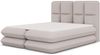Boxspringbett Tonila von Eltap – Paolli Mikrofaser Beige |Topper Bild 3