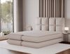 Boxspringbett Tonila von Eltap – Paolli Mikrofaser Beige |Topper Bild 4