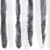 vidaXL Insektenschutz-Vorhang Grau und Weiß 90x200 cm Chenille 315124 Bild 5