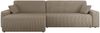 MIRJAN24 Ecksofa Piano L Cord, mit Bettkasten und Schlaffunktion, Schwarze Füße, Wellenfeder, L-Form Bild 2