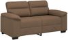 vidaXL 2-Sitzer-Sofa Braun 160x81x84 cm Stoff 4105301 Bild 2