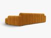 Micadoni Ecksofa Kendal 5-Sitzer Rechts Samt Senf Bild 3