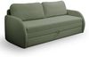 Selsey 'Diego' 3-Sitzer-Sofa mit Schlaffunktion und Bettkasten, salbeigrün, ca. 90 x 221 x 91 cm Bild 5