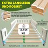 Coemo Rollrost VENO 80 x 200 cm Lattenrost aus Massivholz mit 13 Leisten Bild 4