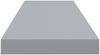 vidaXL Schweberegal Grau 90x23,5x3,8 cm MDF 323859 Bild 5