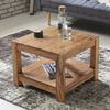 Wohnling Couchtisch, Massivholz Akazie, 45 x 60 x 60 cm Bild 3