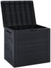 vidaXL Gartentruhe Anthrazit 58,5x46x55 cm Polypropylen 152195 Bild 5