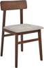 Esszimmerstuhl 2er Set STACY Holz Taupe Bild 4